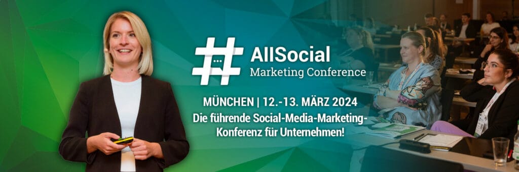 AllSocial Marketing Conference am 12.-13. März 2024 in München 3