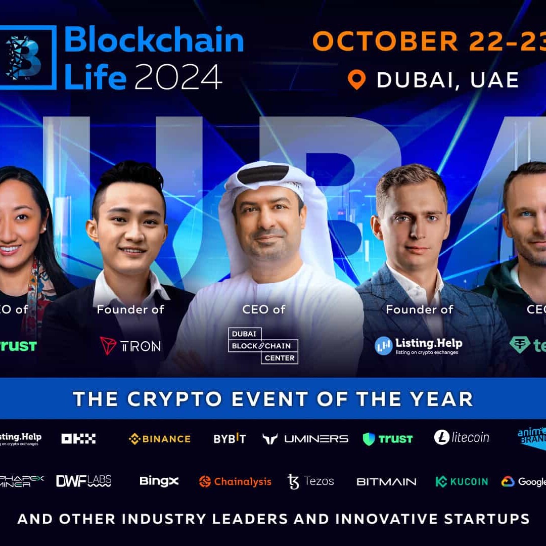 Blockchain Life 2024 in Dubai: A Legendary Gathering of Market Insiders Ahead of the Bull Run. 2